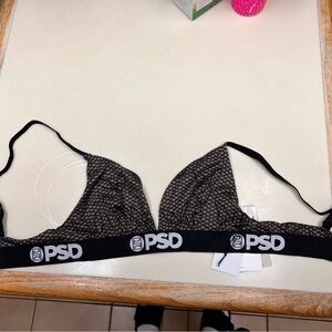 PSD Black Mesh Bralette